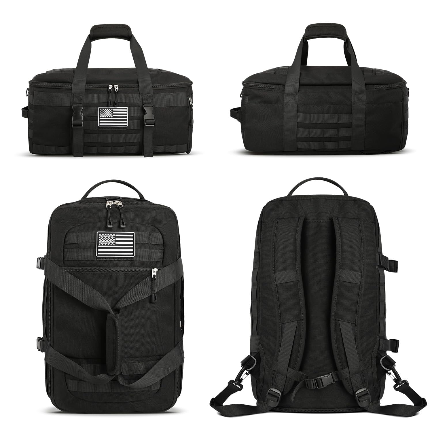 Bolsa de gimnasio ETRONIK, mochila táctica con compartimento para