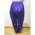 thumbnail image 6 of NordicNest Unisex Kids Metallic Harem Pants, Loose Fit Hop Street Dance Performance Trousers Blue 100, 6 of 7