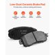thumbnail image 4 of Vevor Kit De Freno Delantero Y Trasero Compatible Con Nissan Altima 2013 (Base Sl Sv & S Sedan) 2014-2018 Nissan Altima 2019-2023 Nissan Altima (Con Freno De Estacionamiento Manual) Rotores Delanteros, 4 of 5