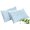 Lake Blue, variant on Royale Linens Cooling Pillow Cases Queen Size Set of 2-100% Rayon Derived from Bamboo Cooling Pillowcase for Hot Sleepers - Soft & Silky Pillow Covers with Envelope Closure (Black 20x30 Inches)