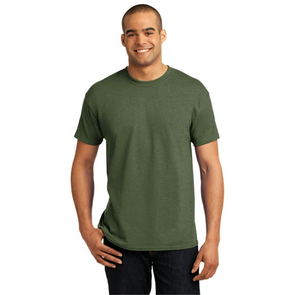 Hanes 5170 Ecosmart 50/50 Cotton/Poly T-Shirt, Pack Of 3