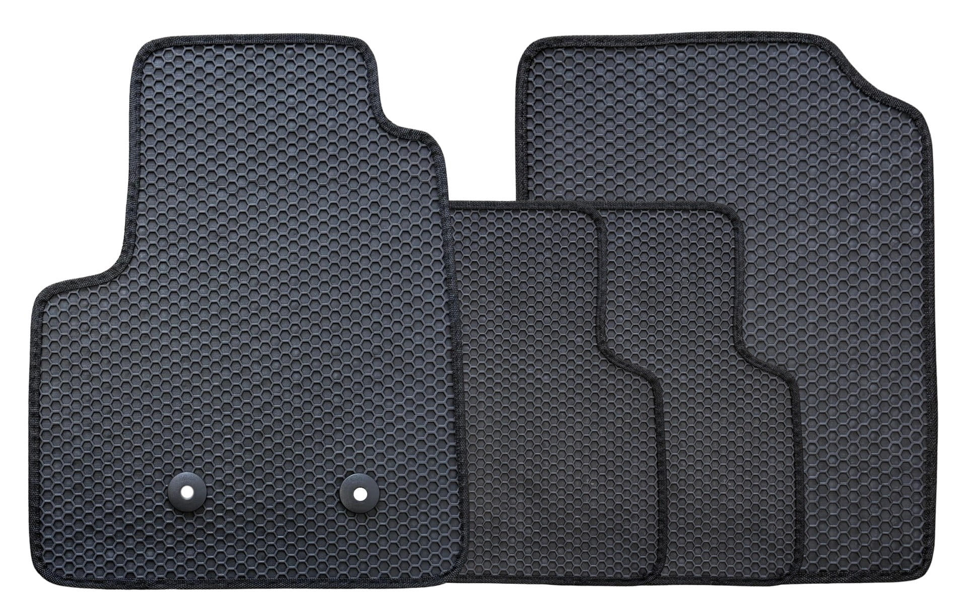 All Weather Floor Mats for 2015 to 2022 Chevrolet Colorado / GMC Canyon Crew Cab, Front and Rear