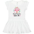 thumbnail image 3 of Inktastic My Great Grandma Loves Me Baby Gift Girls Baby Dress, 3 of 5