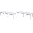 thumbnail image 1 of 2X Kitchen Expandable Counter Shelf Organizer Racks Bathroom Under Sink Pantry Desktop Storage Organizer Holders, 1 of 5