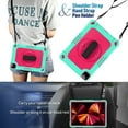 thumbnail image 7 of SOATUTO for iPad Air 6 5 4 10.9 2024 2022 2020 iPad Pro 11 Case 2022 with Handle 360° Kickstand Protective Armmor Case for iPad Pro 11 inch, iPad Air 6th  5th 4th Gen 10.9 Green+Pink, 7 of 7