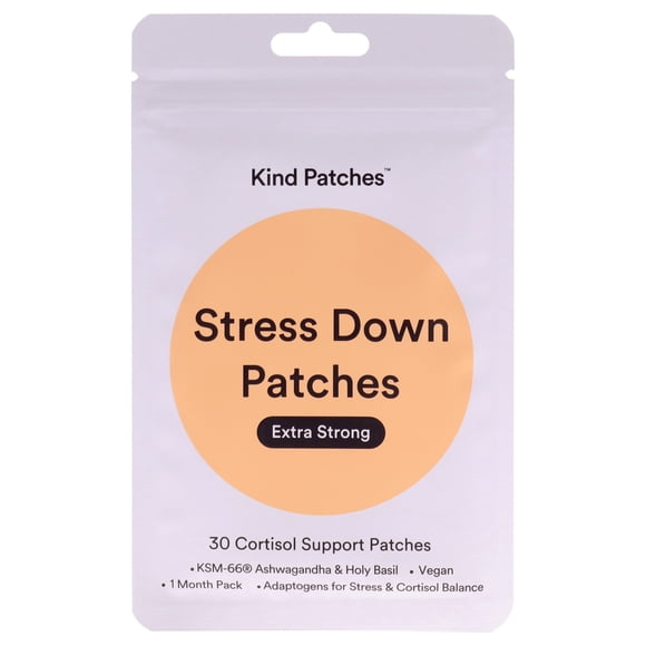 Parches antiestrés extra fuertes - Costisol de Kind Patches para unisex - 30 parches