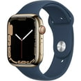 thumbnail image 1 of Reacondicionado Apple Watch Series 7 Stainless 45mm A2477 (GPS + Cellular) Oro (Grado A), 1 of 2