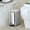 SS, variant on YRLLENSDAN 1.3 Gallon Bathroom Trash Can Kitchen Trash Can with Lid Stainless Steel Garbage Can Small Trash Can with Foot Pedal & Removable Bucket, White 2 Pack