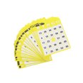 thumbnail image 4 of Bingo Game Creative Lottery Bingo Paper Game Cards for Friend (Random Color), 4 of 9