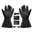 thumbnail image 3 of Guantes calefactables para hombres y mujeres, guantes calefactables con pantalla táctil, guantes calefactables con batería eléctrica recargable, guantes calefactables con pantalla táctil, calidad de nivel superior, 3 of 8