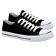 thumbnail image 3 of Sneaker Urban Casual Canvas Negro Blanco para Hombre, 3 of 3
