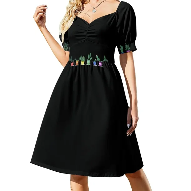 Vestido de manga corta LGBT divertido para jardineros, jardinería, orgullo gay y trans, vestidos de noche, ropa de mujer, tendencia