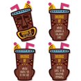 thumbnail image 1 of Drink If Game - Tiki Luau - Tropical Hawaiian Summer Party Game - 24 Count, 1 of 3