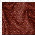 thumbnail image 4 of Soimoi Tissu Crêpe polyester Rouge Feuilles & Floral Aquarelle Imprimé 1 Yard 52 Pouces de Large, 4 of 5