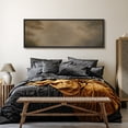 thumbnail image 7 of Large Framed Canvas Wall Art Moody Landscape Print for Living Room Decoration - 60"x20" Black Frame, 7 of 7