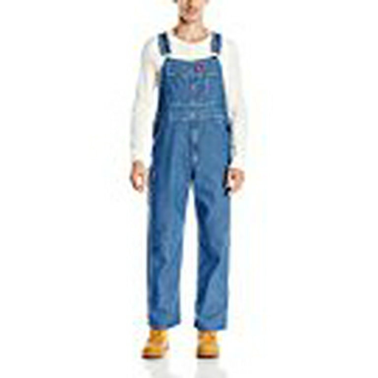 Dickies stonewashed bib overalls sale
