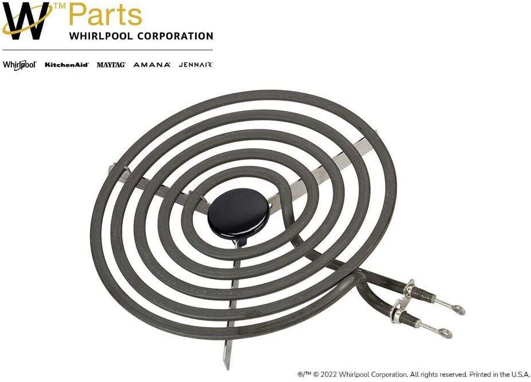 Whirlpool WP660533 Genuine OEM Electric Range Coil Surface Element Replacement Part – Replaces 14210015, 244032, 241419, 241420, 241598 and more