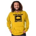 thumbnail image 5 of Wyoming Buffalo Cowboy Attitude Hoodie Sweatshirt Women Men Brisco Brands 4X, 5 of 5