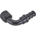 thumbnail image 3 of Black 90 Degree Socketless Push-On Hose End, -12 AN, 3 of 6