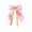 Pink, variant on sruoe Christmas Tree Bows Ribbon, Christmas Tree Decorations Indoor, Xmas Tree Bowknot Ornaments, Wreath, Sequined Bow, Hanging Christmas Tree Topper for Wedding Holiday Party Decoration, Brown