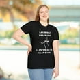 thumbnail image 5 of I CAN'T WAIT TO CLAP BACK FUNNY SKELETON SLANG Unisex Softstyle T-Shirt, 5 of 8