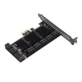 thumbnail image 1 of Tarjeta adaptadora, tarjeta adaptadora PCIE 1X PCI Eto SAT, tarjeta adaptadora de disco duro, tarjeta adaptadora de diseño personalizado, 1 of 12