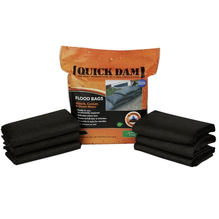 QUICK DAM Water Act Flood Barrier,3-1/2"H,PK120 QD1224-120