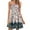 White A, variant on Viadha Womens Summer Dresses Women's Bohemian Style Strapless Elastic Band Dress Without Sleeves Strapless Bra Fashionable Floral Print Dress