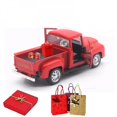 thumbnail image 3 of Promotion Clearance! Red Truck Decor Handcrafted Red Metal Truck Car Model for Decoration Table Decoration, 3 of 6