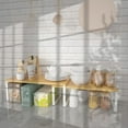thumbnail image 5 of OYEAL 4 pack Wood Kitchen Organizers for Counters, Stackable & Expandable, 5 of 7