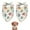 Colorful Princess Flower, variant on Dog Bandana 2 Pack,Colorful Princess Flower Fairy Pattern Bandanas for Dogs,Cat Bandana,Small/ Large Dog Bandana 2 Size,Dog Bandanas