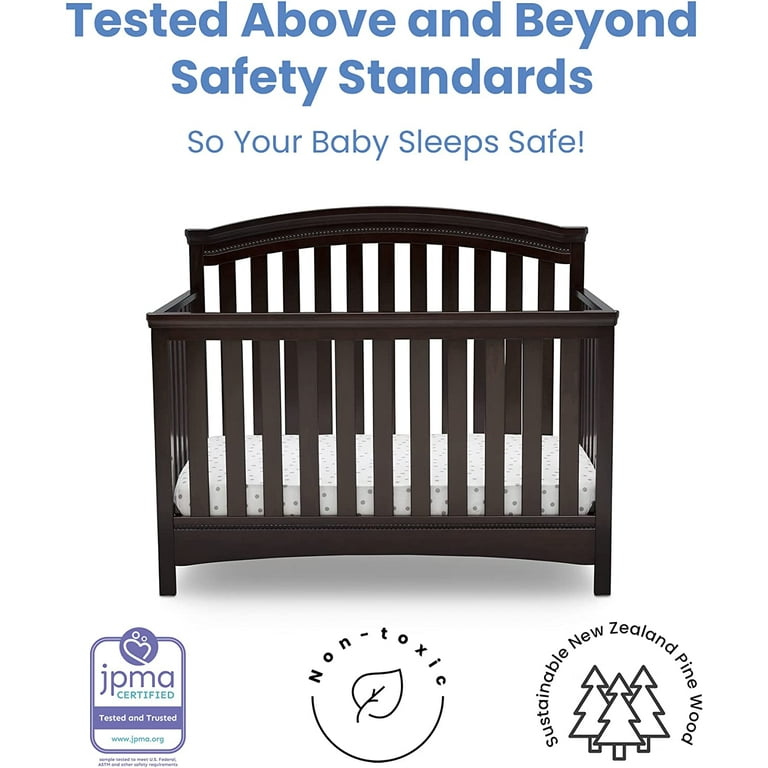 Delta emerson best sale crib toddler rail