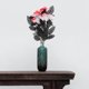 thumbnail image 5 of Flores artificiales para Halloween, accesorios decorativos para fotografía, bricolaje, un ramo de 5 flores blanco y rojo, 5 of 9
