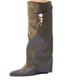 thumbnail image 2 of Botas Largas tipo Vaqueras para Mujer Hanna MX  Mutto Olive, 2 of 3