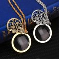 thumbnail image 3 of Necklace Magnifier Leaf Flower Pendant Hollow 4.5x Hanging Magnifying Glass For Decorating Clothes Qinhai, 3 of 5