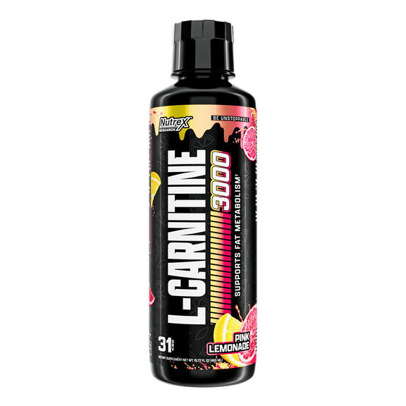 Nutrex Research Liquid Carnitine 3000 Pink Lemonade