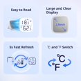 thumbnail image 4 of SONOFF LCD Zigbee Temperature and Humidity Sensor SNZB-02D, Requires SONOFF ZigBee 3.0 Hub, for Remote Monitoring and Home Automation, Works with Alexa/Google Home (2 Pack), 4 of 11