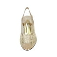 thumbnail image 2 of FLORAL Ashley Women's Wide Width Peep-Toe Dress Shoes, 2 of 11