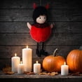 thumbnail image 5 of Kiddiway Halloween Pumpkin Witch Broom Set - Spooky Decor for House Party, Halloween Decorations, Vintage Halloween Decor, Porch Decor, Supply,Red, 5 of 6