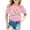 A01-Pink, variant on LRen Girls 100 Days Of School Shirt Funny Letter Graphic Printed Preppy T-Shirt Fashion Kids Kindergarten Celebration Gifts Tees Tops Back To School Outfits for 10-11 Years