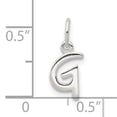 thumbnail image 3 of Sterling Silver Initial G Pendant, 3 of 3