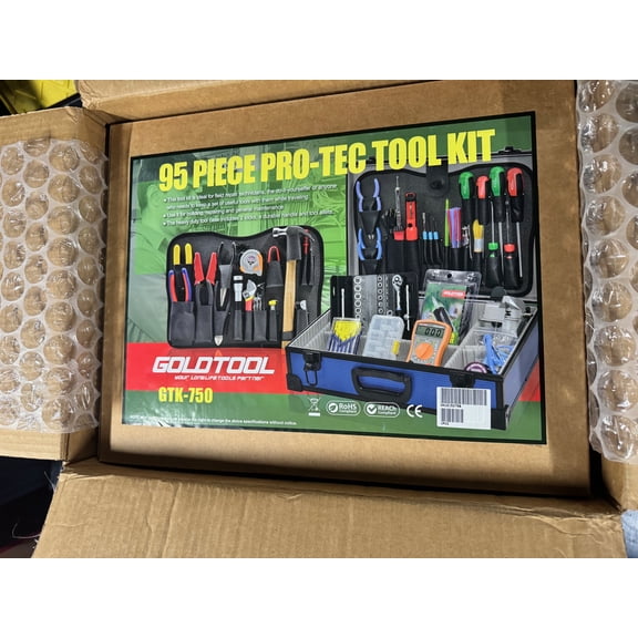 95-Piece Professional Technician Electricians Tool Kit- New
