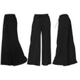 thumbnail image 3 of SAYFUT Women's Pleated Palazzo Wide Leg Lounge Pant One/ Plus Size, 3 of 3