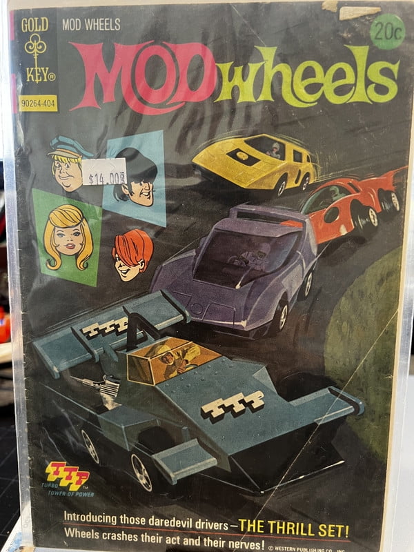 Mod Wheels #12 Gold Key | April 1974 Cars