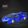 thumbnail image 2 of Carro de control remoto,1 Juego de coche Lamborghini RC Drift para m谩s de 3 a帽os, juguetes de coche de control remoto 1/18 con modelo de veh铆culo de carretera de carreras de luz LED, 2 of 6