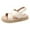 Beige, variant on eileial Toddler Girl Sandals -Flower Girl Dress Shoes Open Toe Little Kid Summer Flats,Beige 9