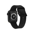 thumbnail image 3 of WITHit Black Keeperless Silicone Band with Black Stainless Steel Buckle Closure for 42/44/45/Ultra/Ultra 2 (49mm) Apple Watch, 3 of 6
