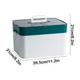 thumbnail image 3 of Plastic Rectangular Anytime Divider Cutter Divider Break Divider Dividing Boxes, 3 of 6