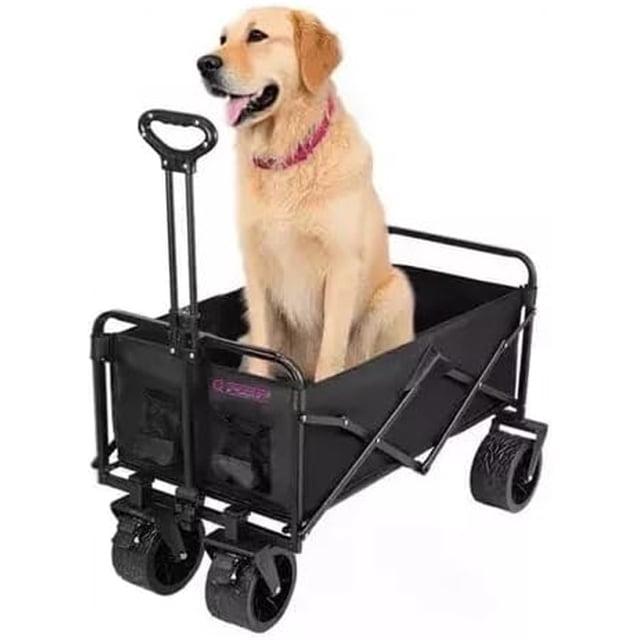 Carrito Multiusos Q Perrón Grande Plegable para Mascotas, Niños y Compras Resiste Hasta 150 Kg