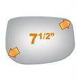 thumbnail image 4 of Burco Side View Mirror Replacement Glass - Clear Glass - 5364, 4 of 4